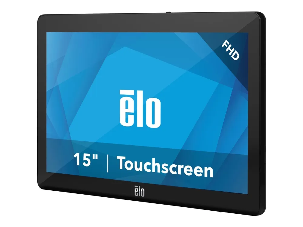 EloPOS System i3 - Med Wall Mount & I/O Hub - alt-i-én - 1 x Core i3 8100T op til - RAM 4 GB - SSD 128 GB - UHD Graphics 630 - Gigabit Ethernet - 802.11a/b/g/n/ac, Bluetooth 5.0 - Win 10 IoT Enterprise LTSC 64-bit - skærm: LED 15.6
