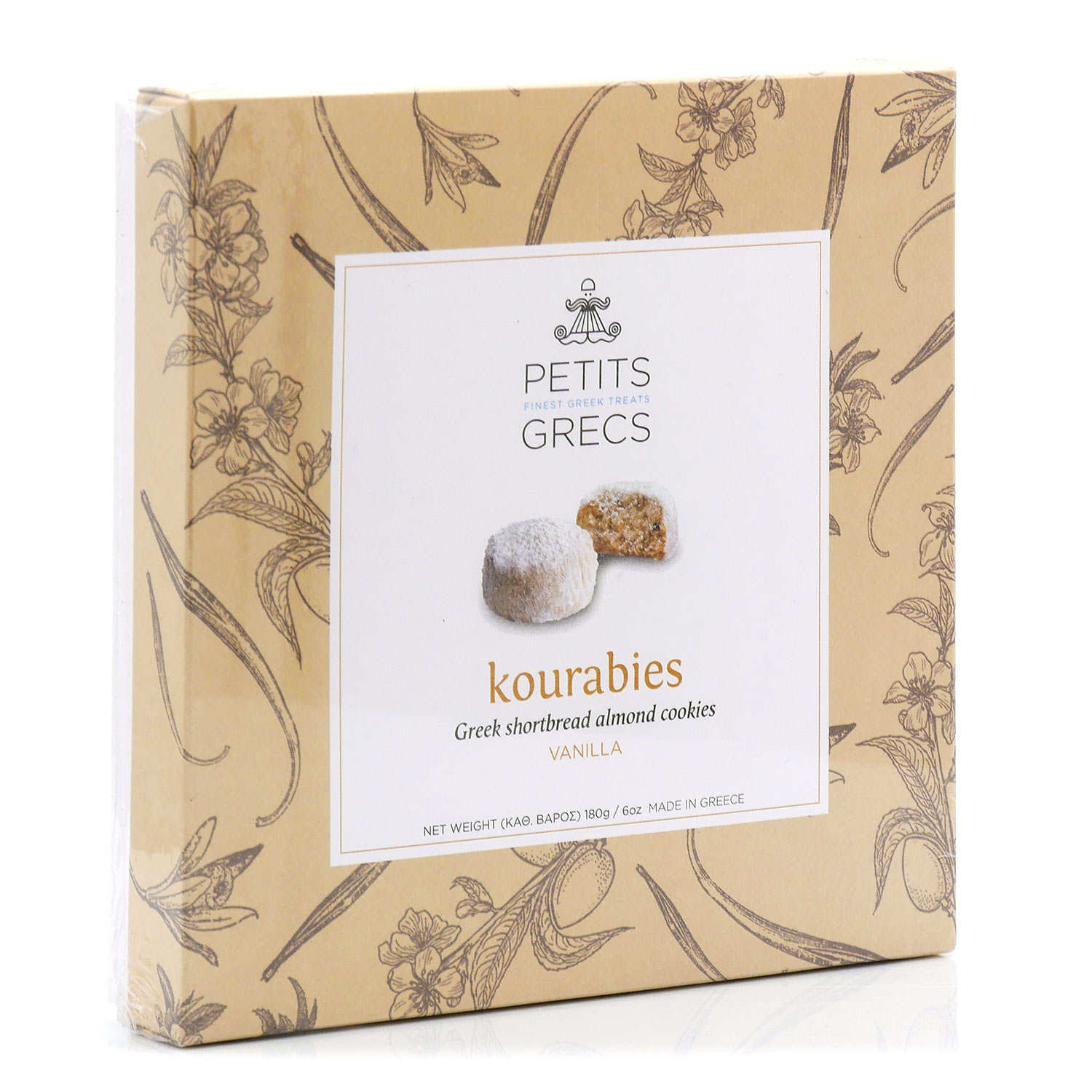 Kourabiedes grecs amandes et vanille