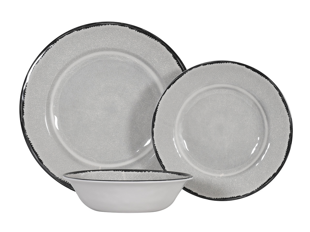 Obelink Premium Stone serviesset - 12-delig