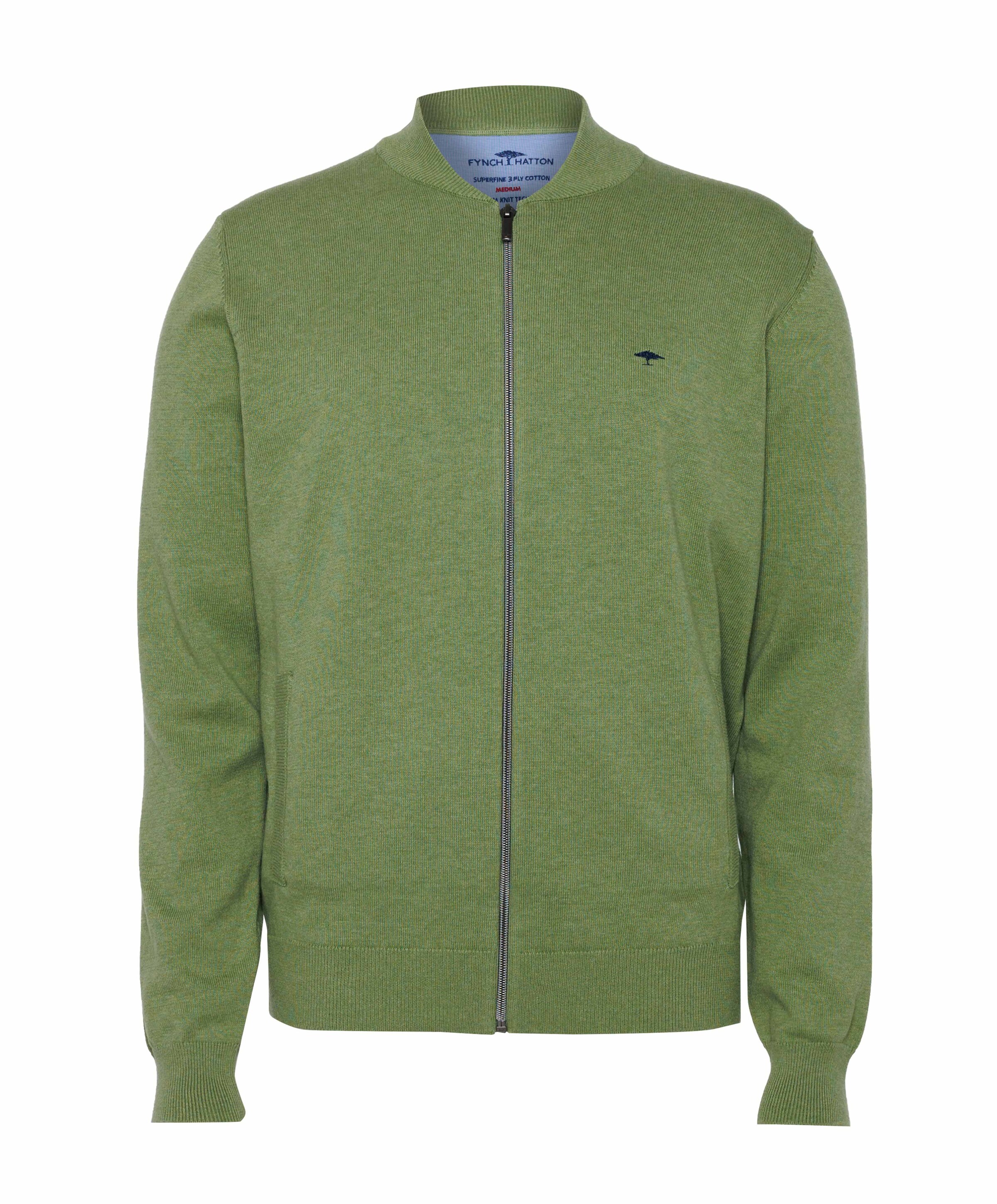 Fynch-Hatton Heren vest groen