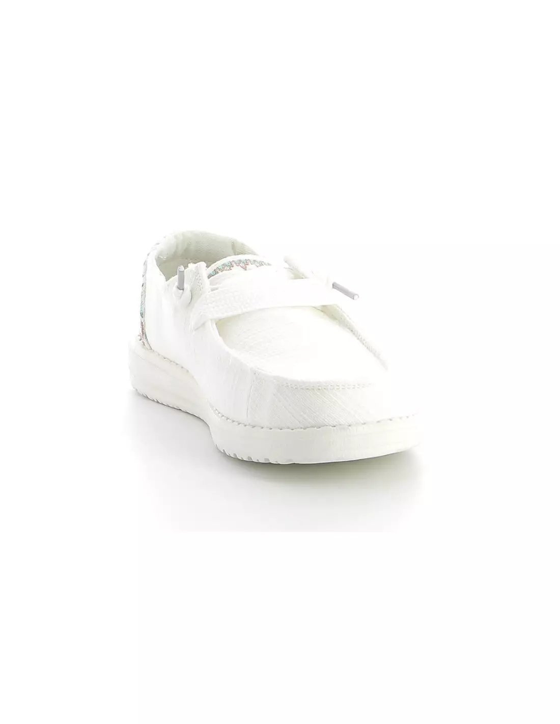 DUDE WENDY FLORA - Espadrilles Lilywhite