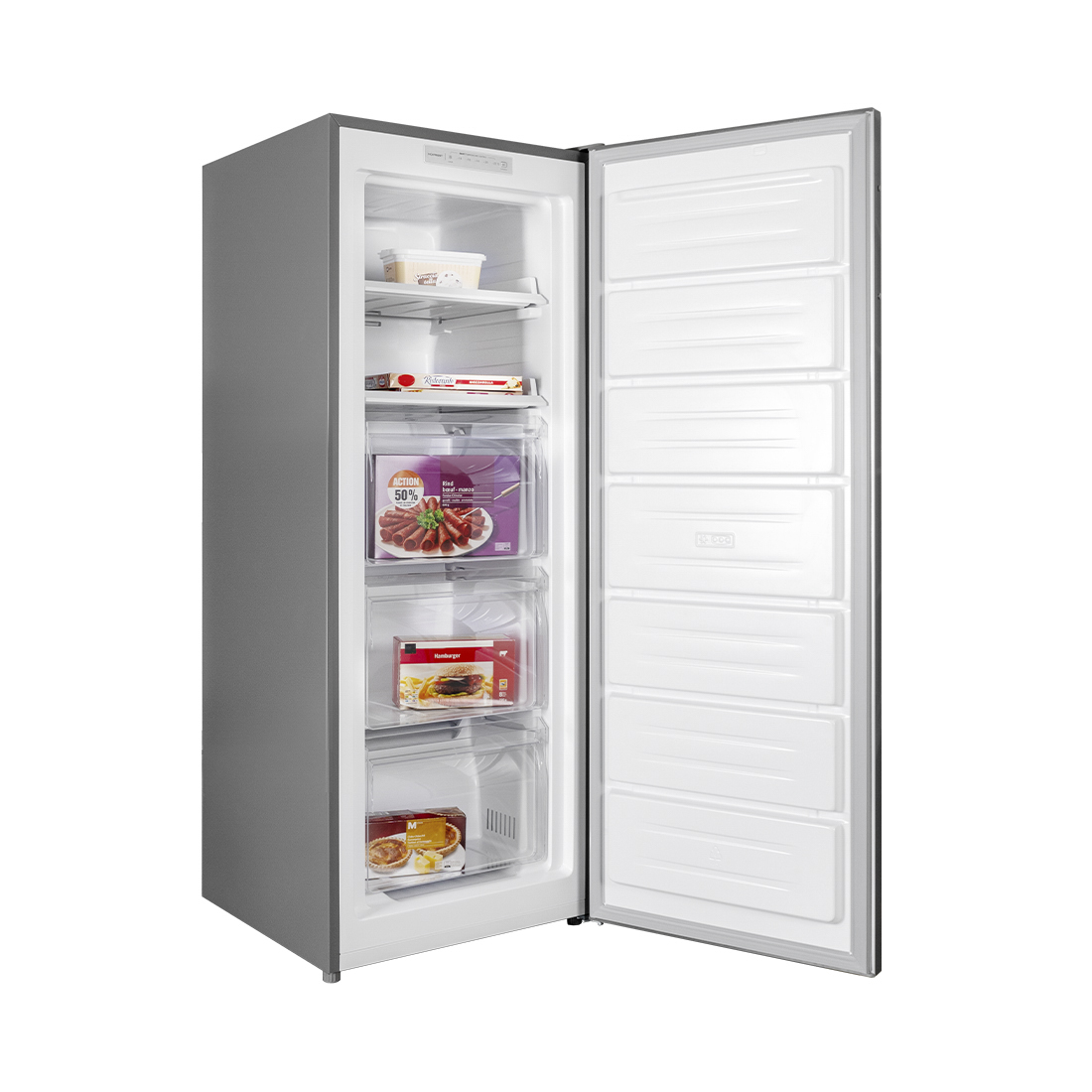 Kibernetik FSP ECO Gefrierschrank 161 Liter Silber No Frost