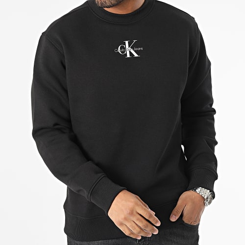 Sweat Crewneck Monologo 3434 Noir