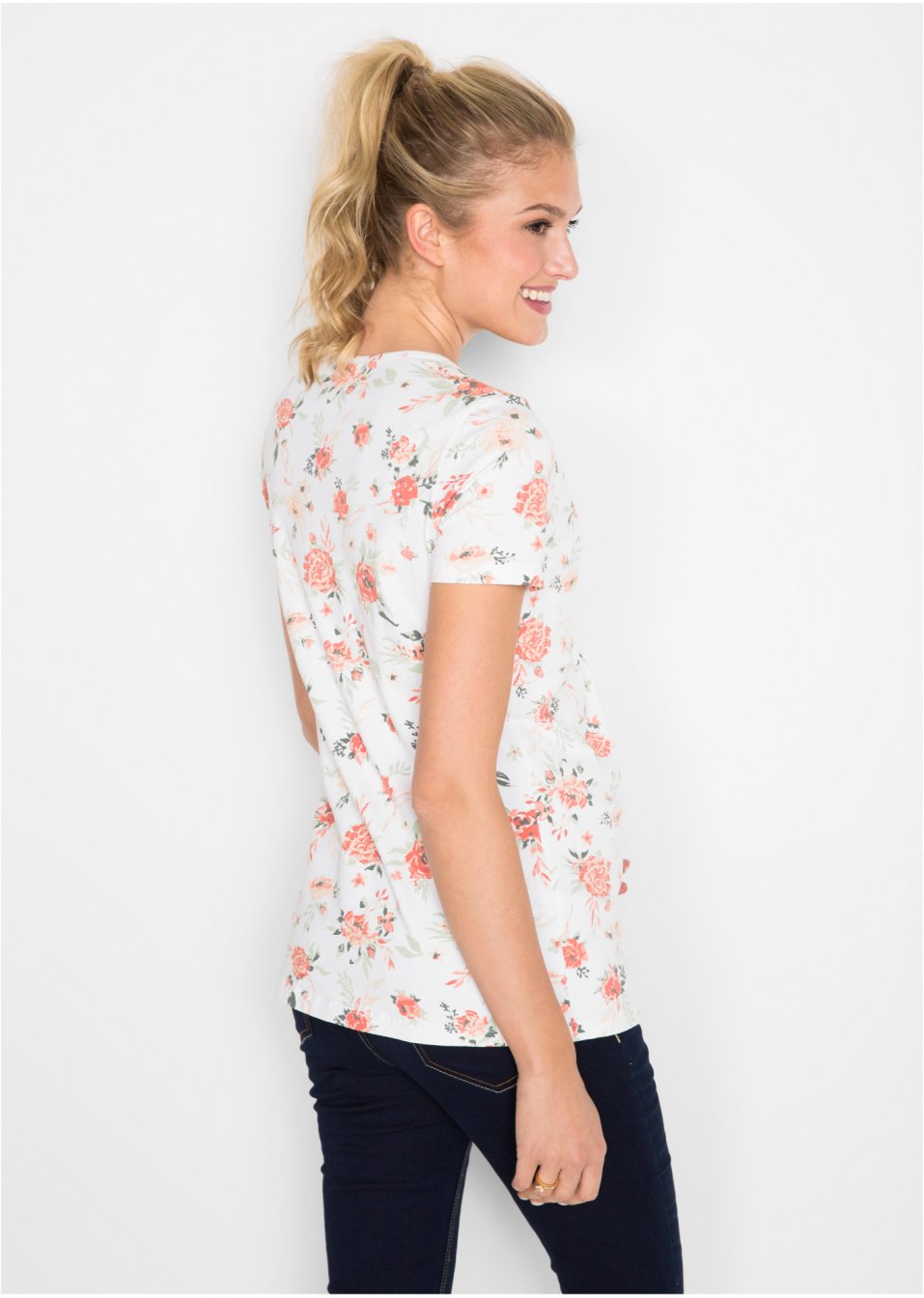 T-shirt de grossesse avec fonction allaitement