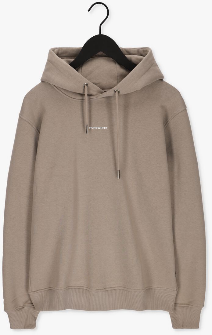 PUREWHITE taupe purewhite sweater pure logo hoodie