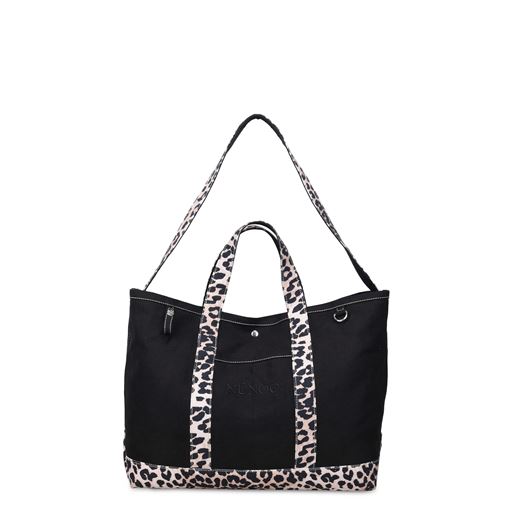 Núnoo Large Recycled Canvas Tote, Dots