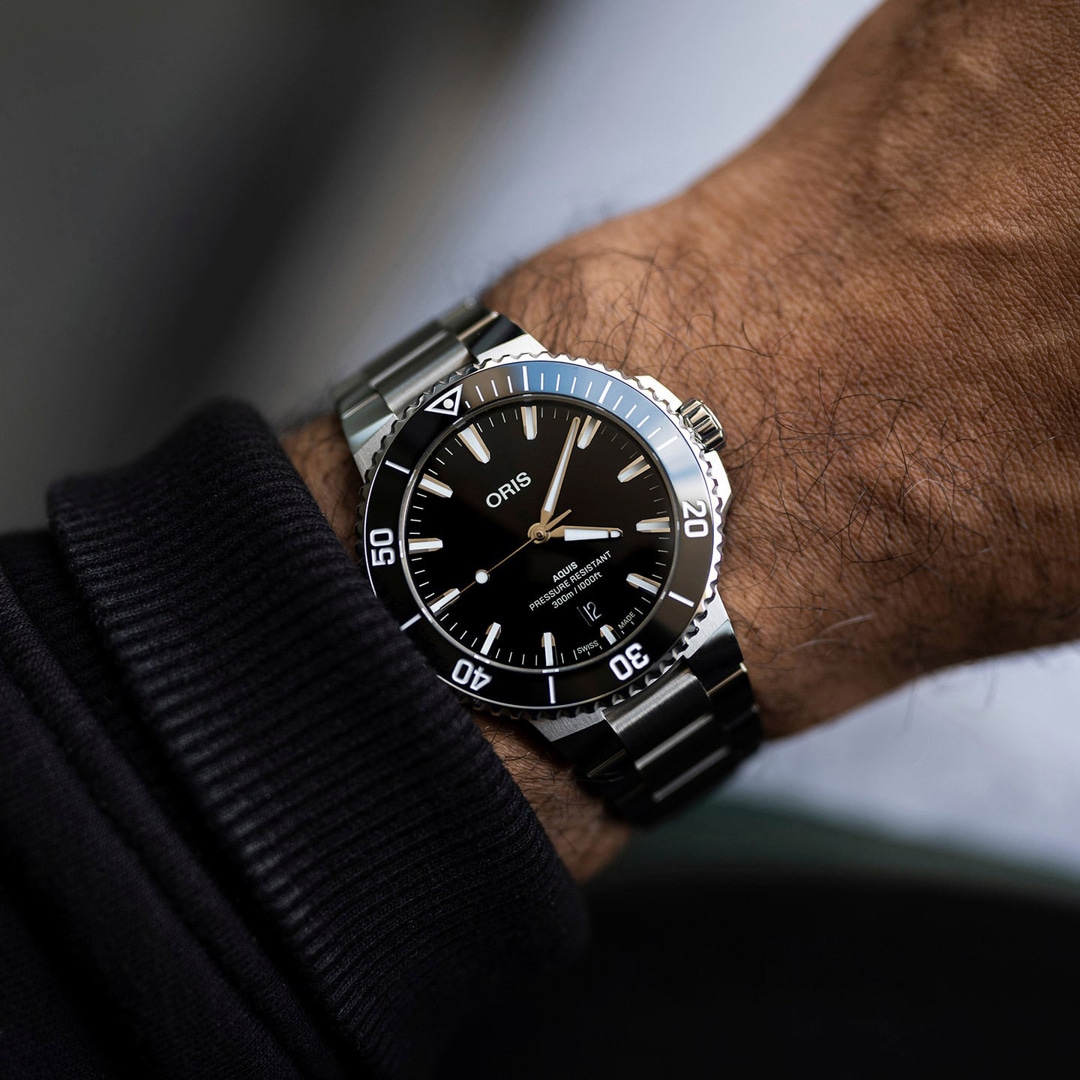 Oris Aquis Date Schwarz Ø 41.5mm