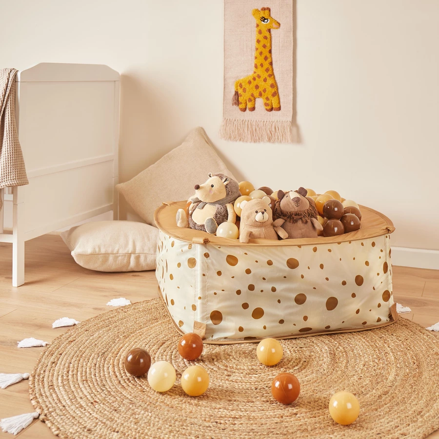bieco Pop up Bällebad Dots mit 50 Bällen