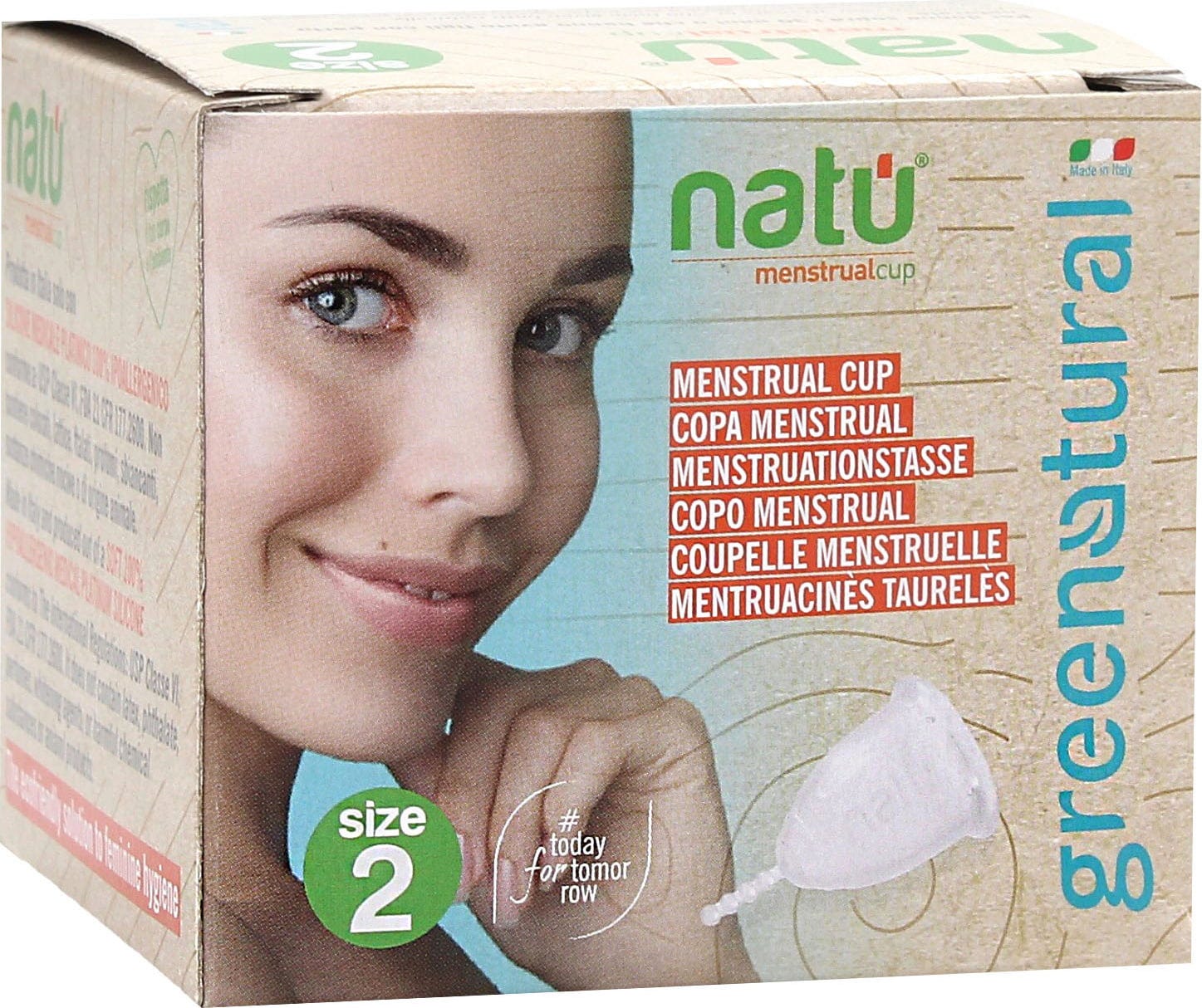 Natù  Menstrual Cup, Größe 2