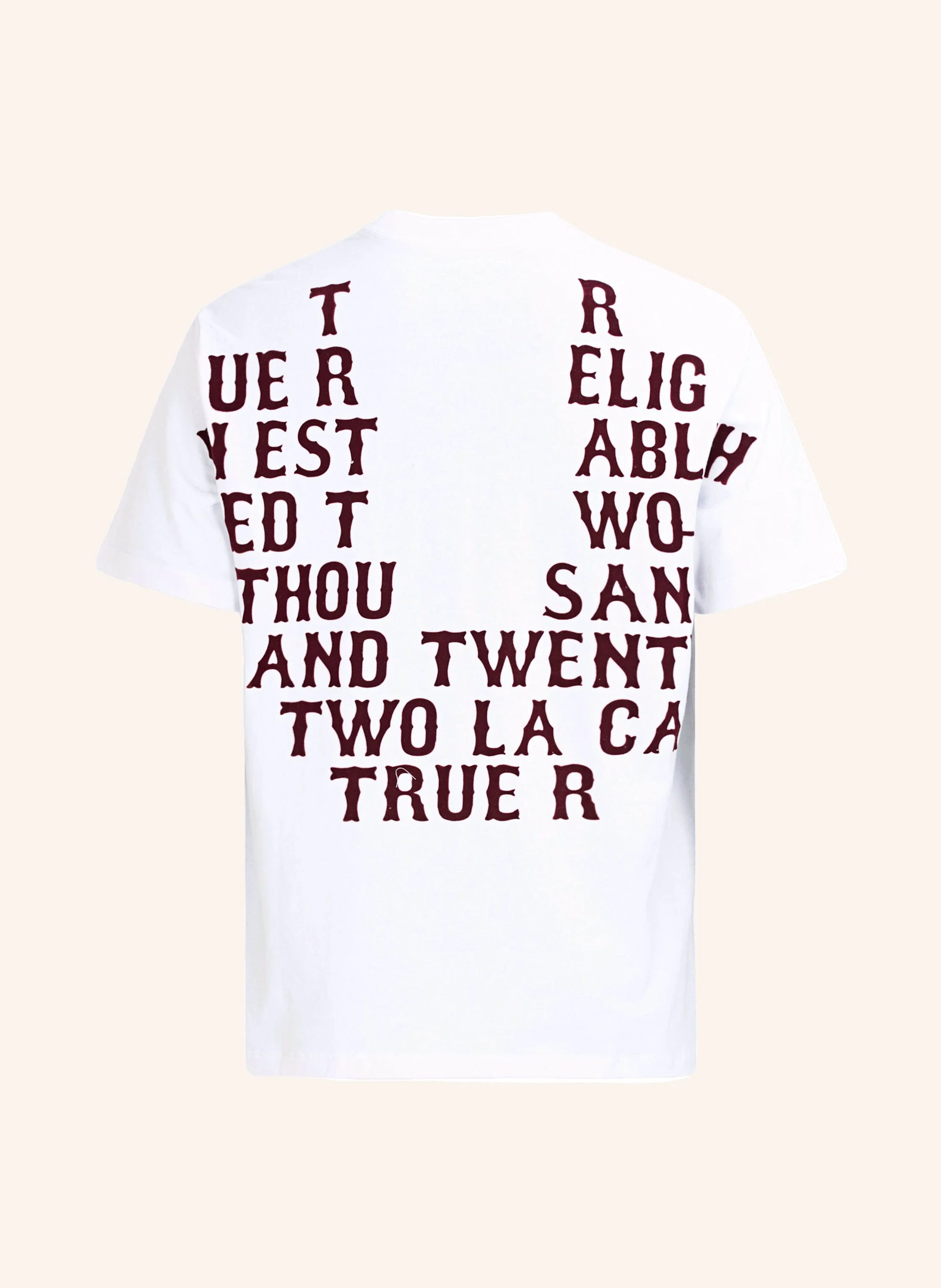 TRUE RELIGION T-Shirt WESTERN FLOCK
