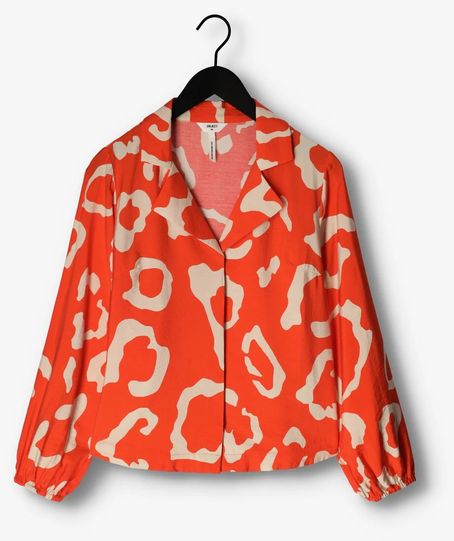 OBJECT koraal object blouse jacira l/s top 126