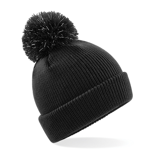 Chapéu infantil Beechfield com pompom