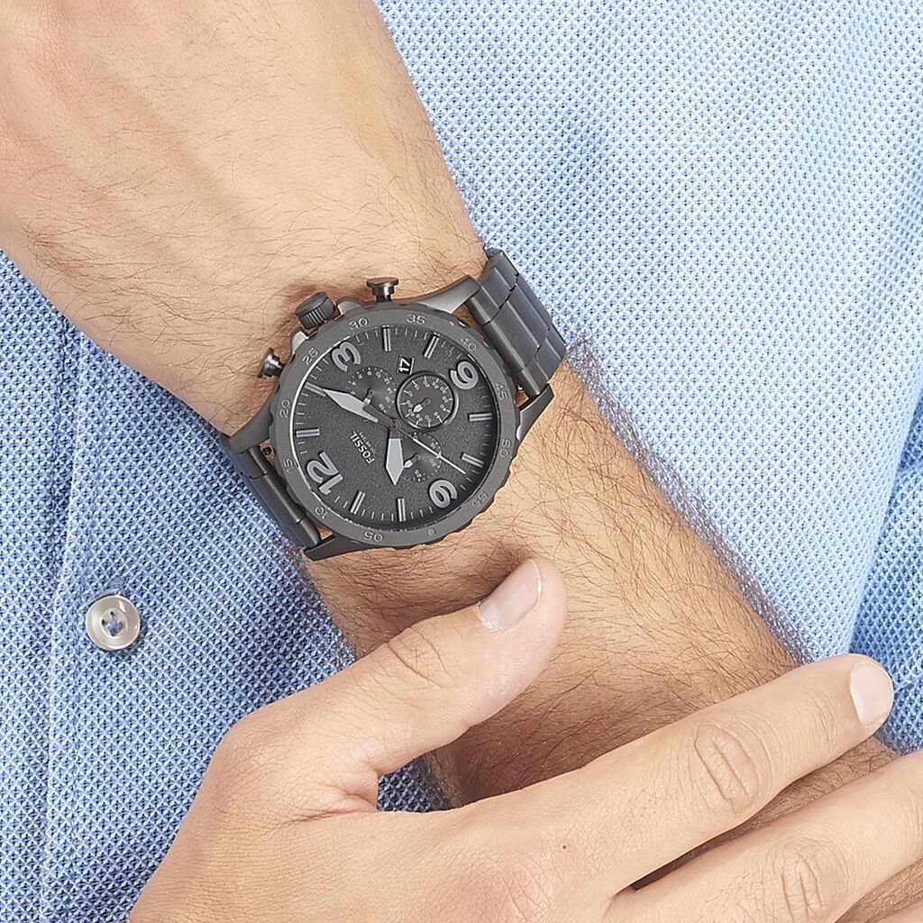 Montre Fossil Nate Noir