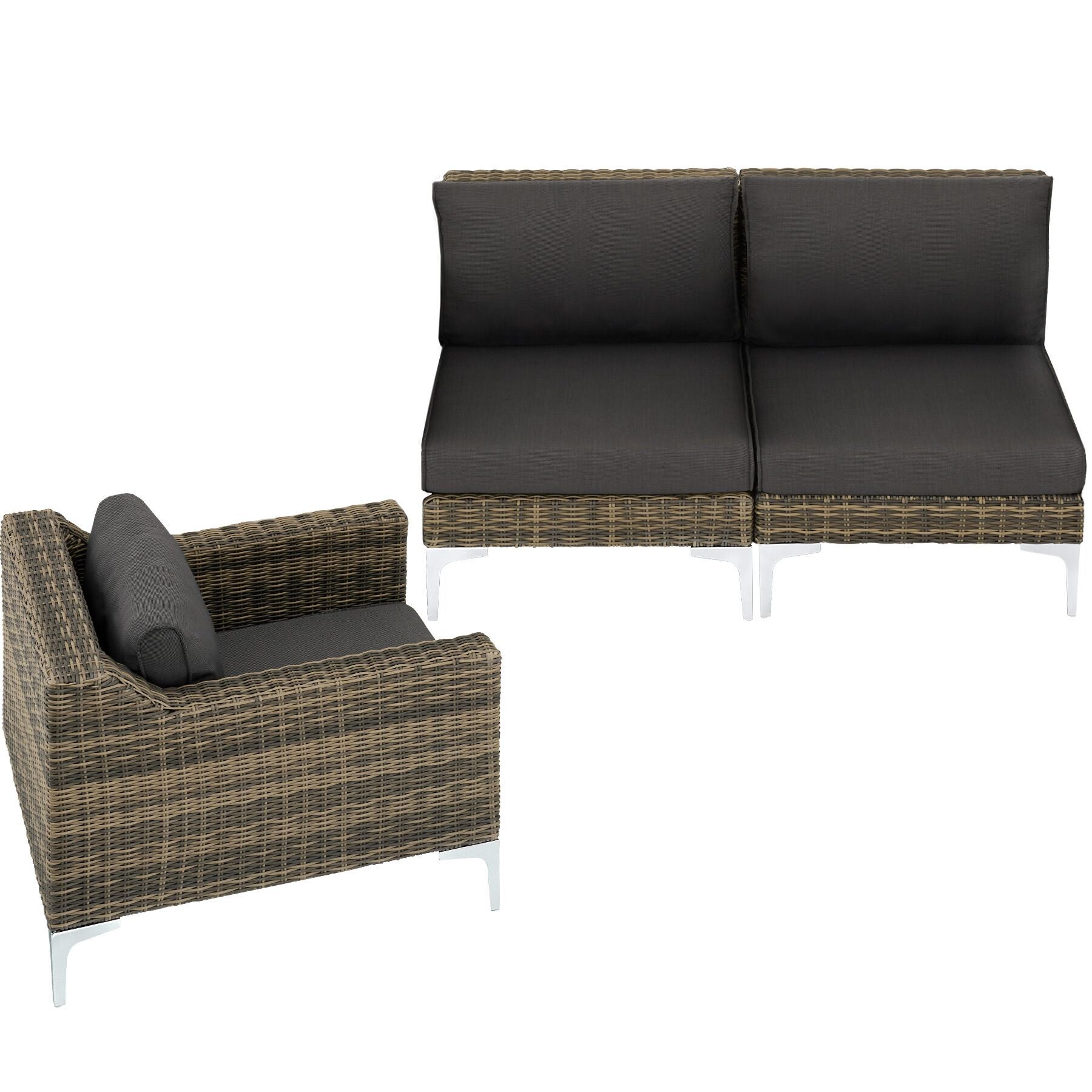 Modulares Rattanset Villanova