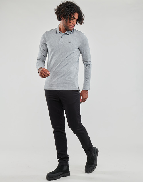 Emporio Armani - POLO SHIRT 8N1FB5 - Gris