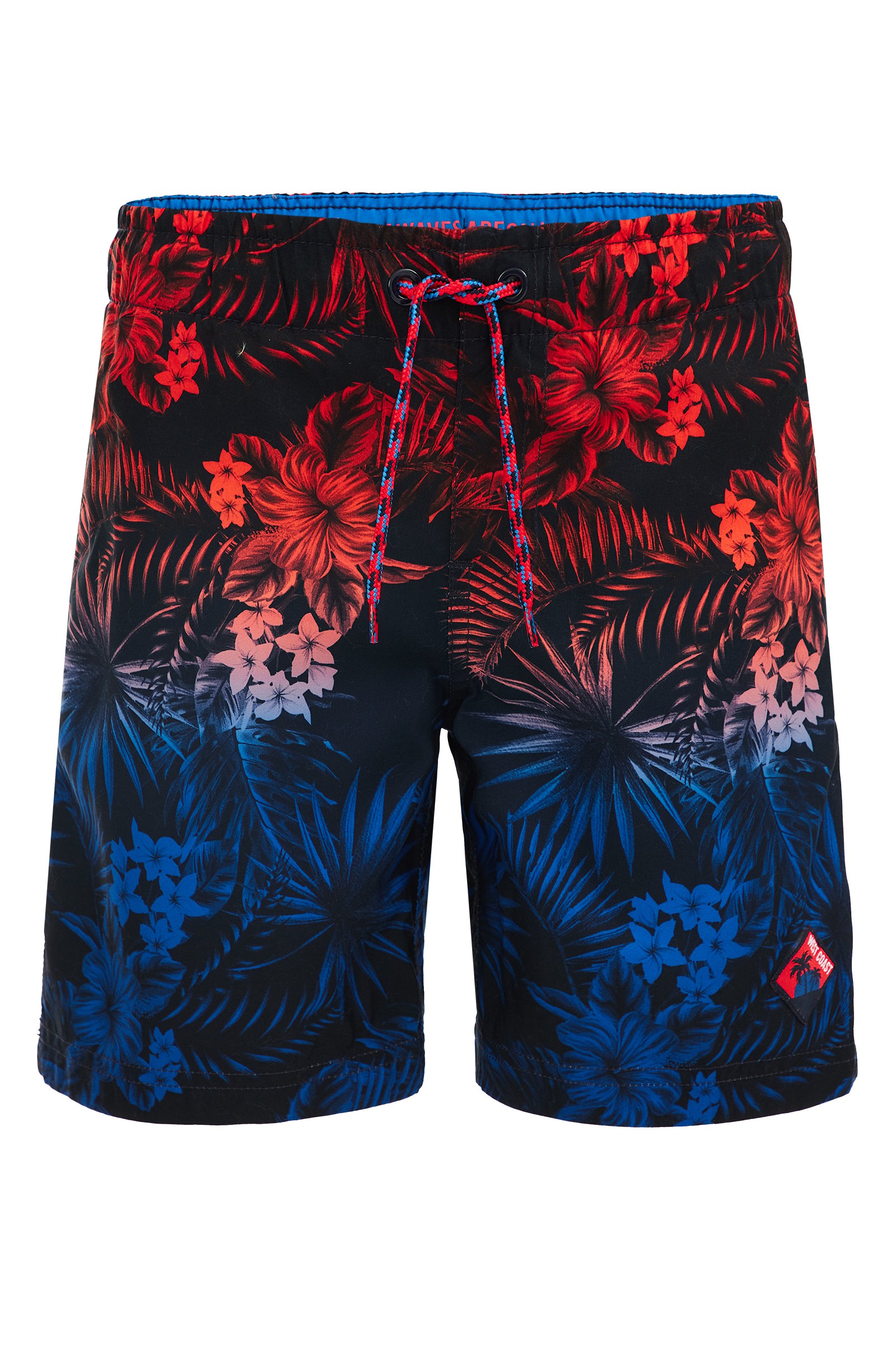 Jongens zwemshort met dessin WE Fashion Donkerblauw