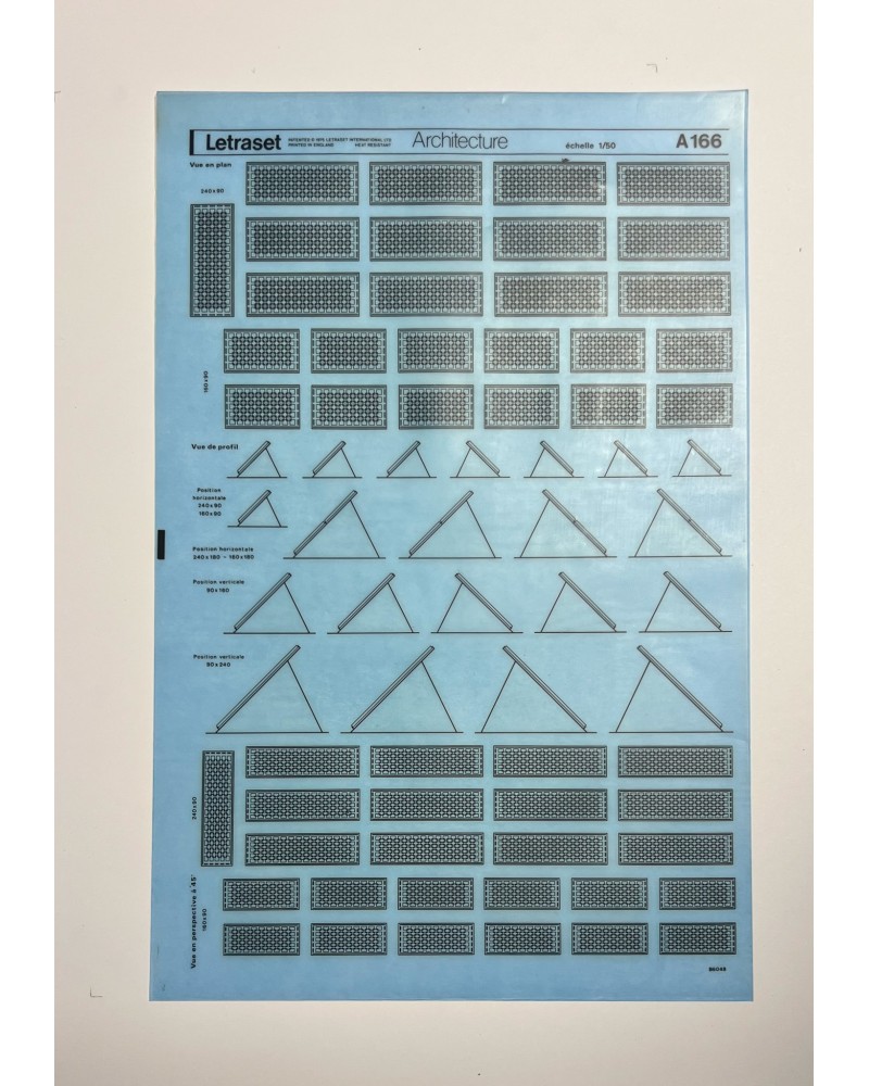 letraset-ARCHITECTURE-A166