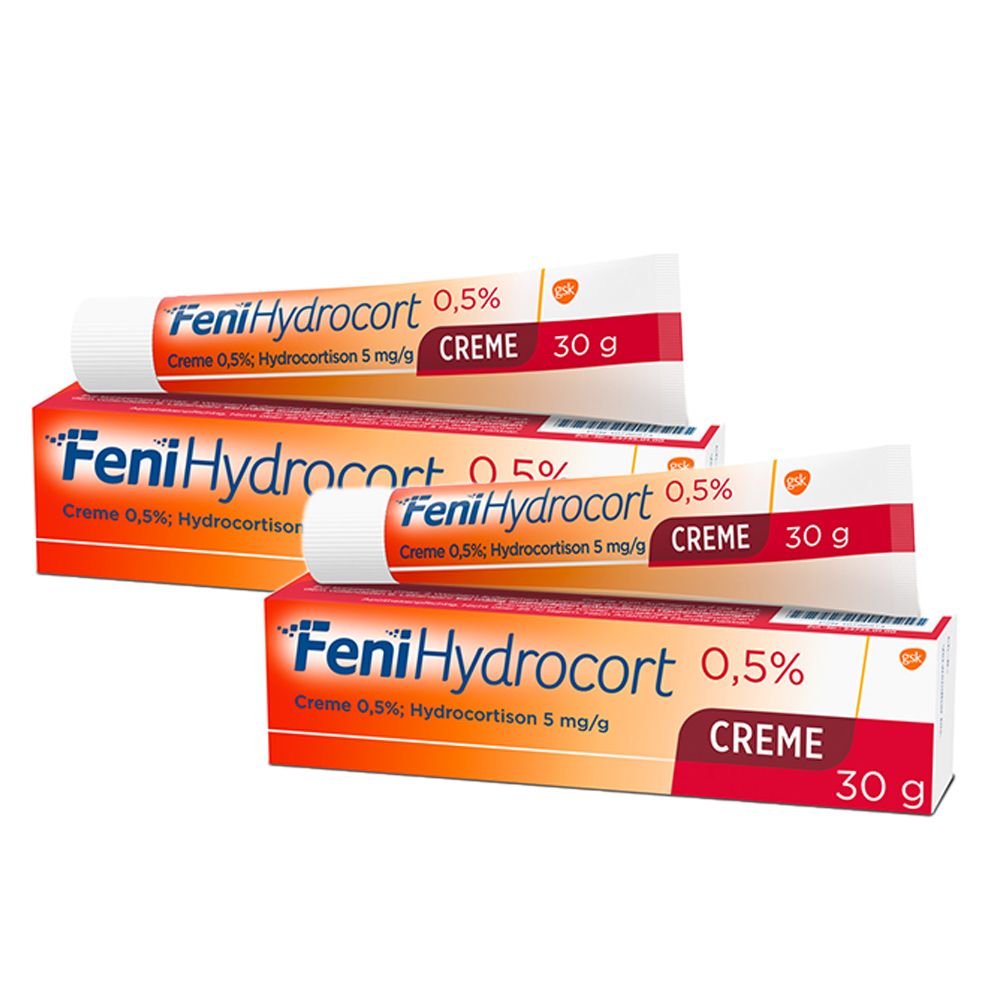 FeniHydrocort Creme 0,5 %, Hydrocortison 5 mg/g