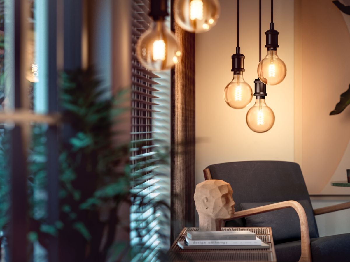 Philips Hue - E27 Filament G93 - White Ambiance