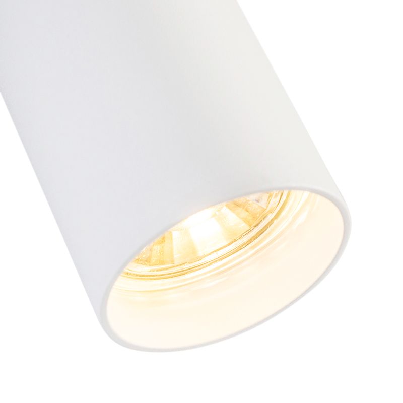 Smart moderne spot wit incl. WiFi GU10 lichtbron - Tuba