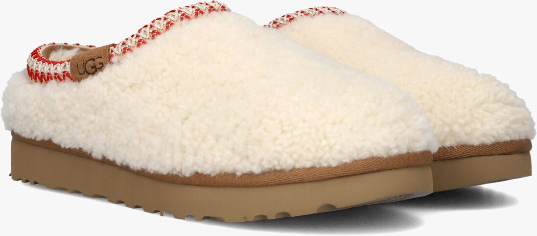 beige ugg instappers tasman maxi curly