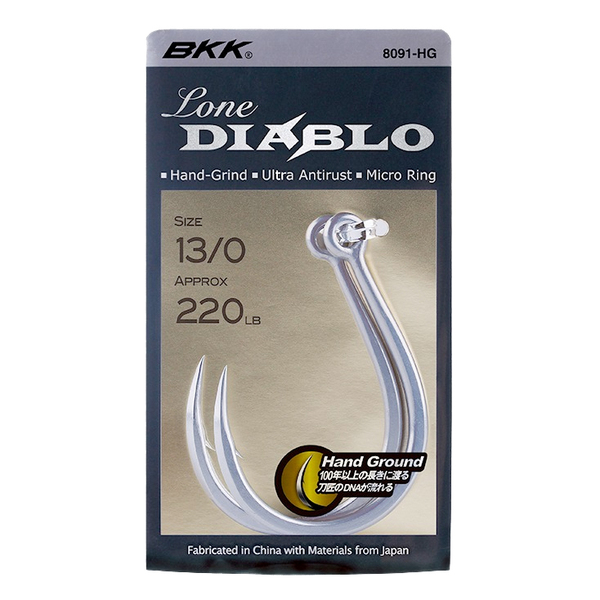 Hameçons simples BKK Lone Diablo Single Hook