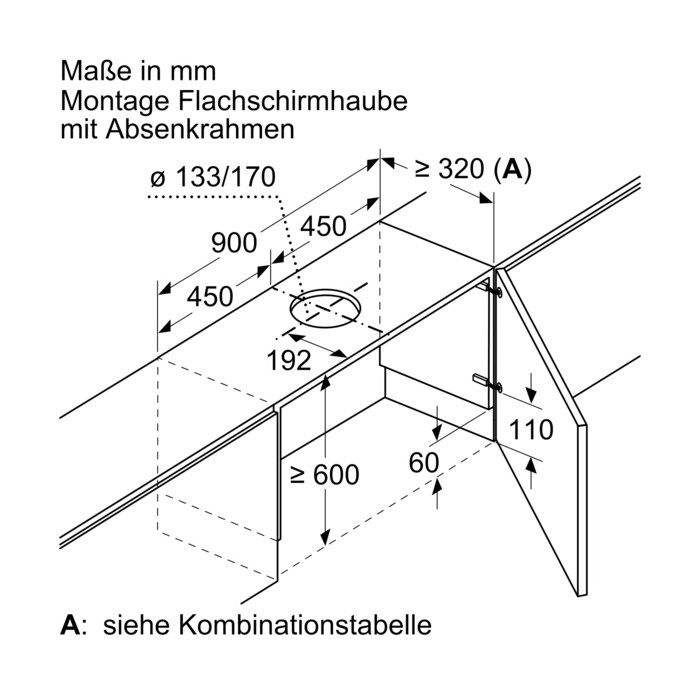 Siemens Absenkrahmen LZ49601