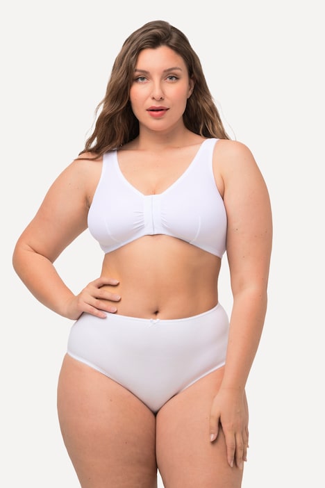 Bustier, Still-BH, Vorderverschluss, Cup C/D - E/F