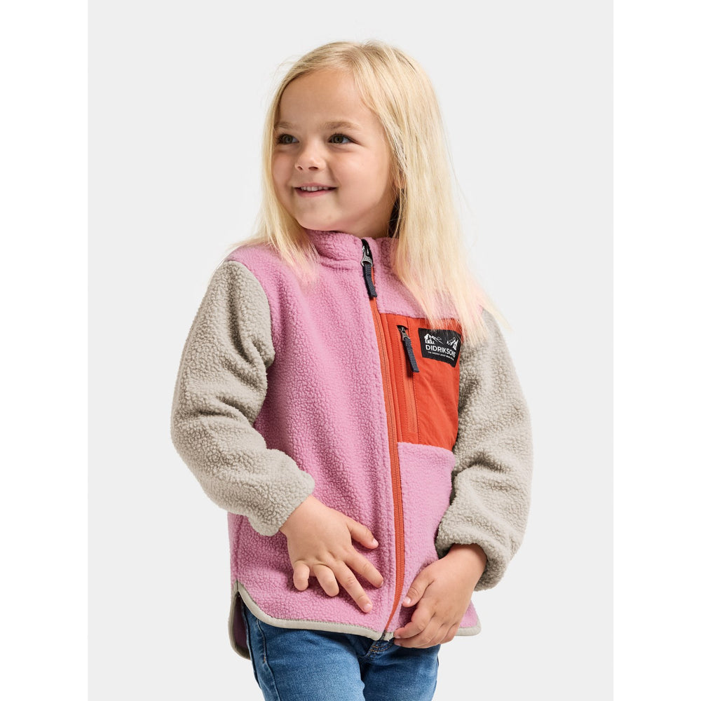 Køb Didriksons Light Heather Pi Anten Kids Fullzip