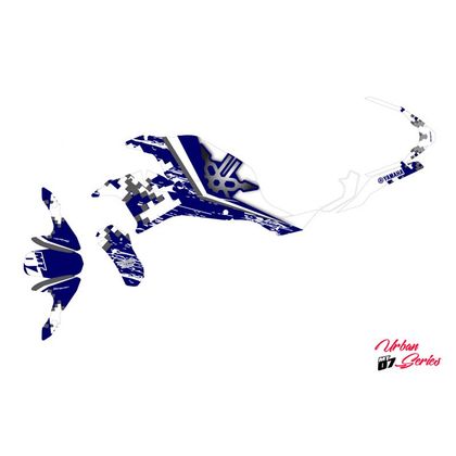 Kit déco RiderUnik URBAN - Bleu