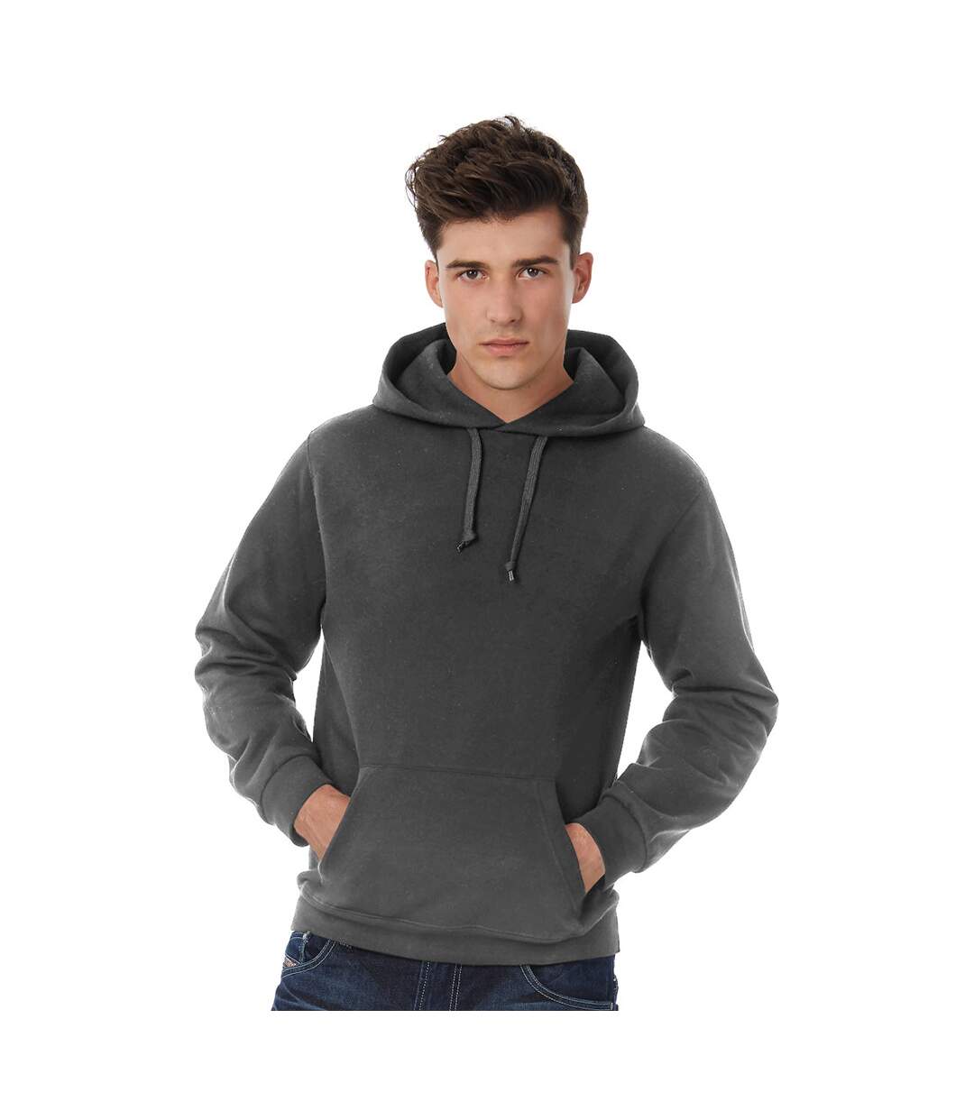 B&C - Sweatshirt à capuche - Femme (Gris anthracite) - UTBC1298