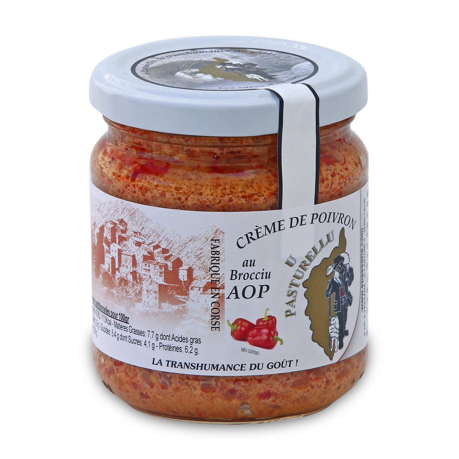 Crème de poivron au Brocciu AOP