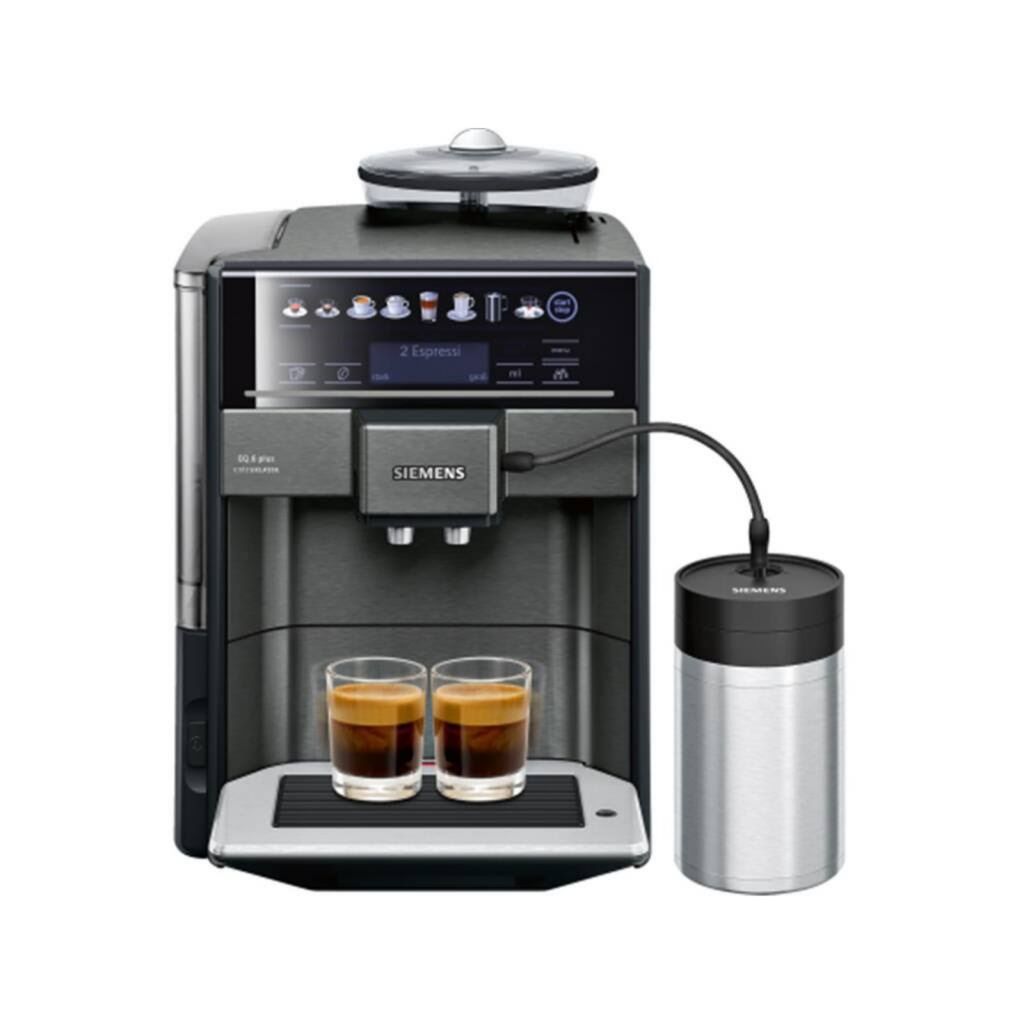 Siemens TE657F09DE EQ.6 plus extraKlasse Kaffeevollautomat dark
