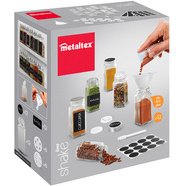 Kit de saupoudreuses Shake-It, 120 ml, 12 verres