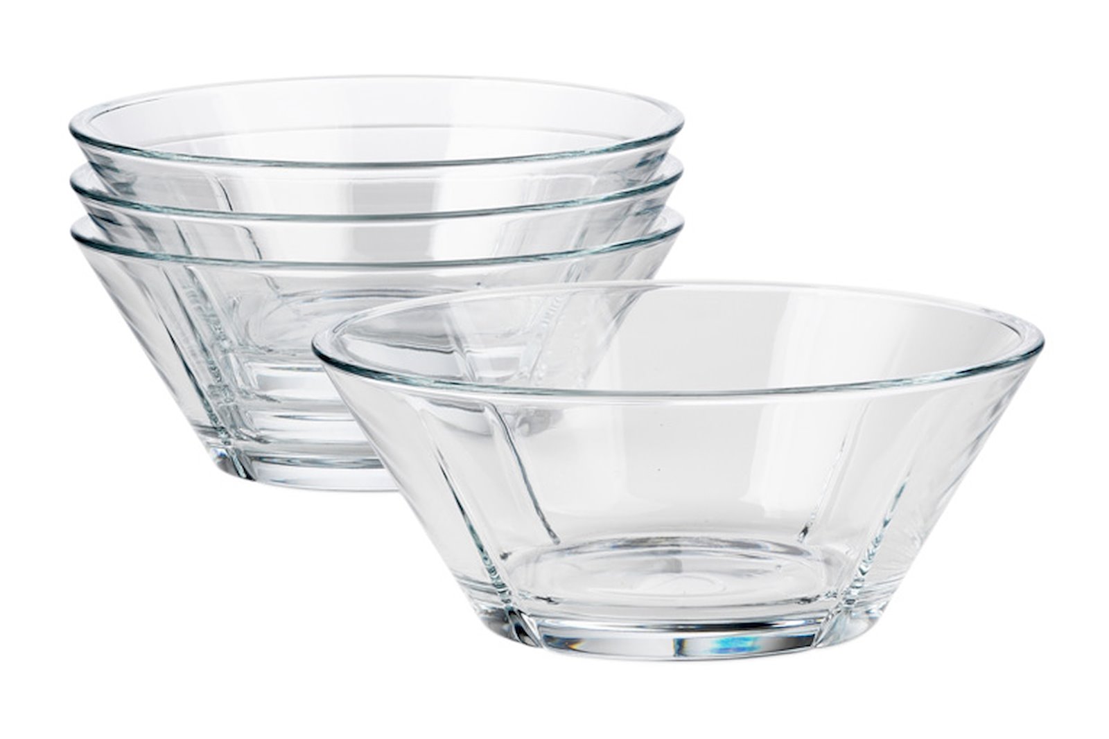 Grand Cru skål 4pk Klart glass. Ø15 cm