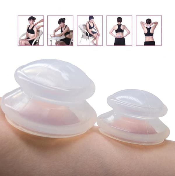 Cupping for helkroppsmassasje - 4-pakning - XS-L
