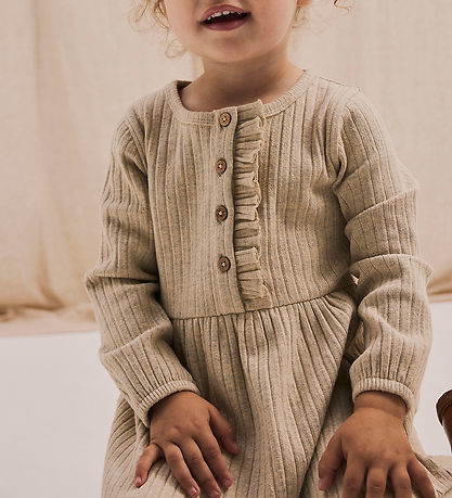 Lil' Atelier Kjole - NmfNiva - Blåached Sand