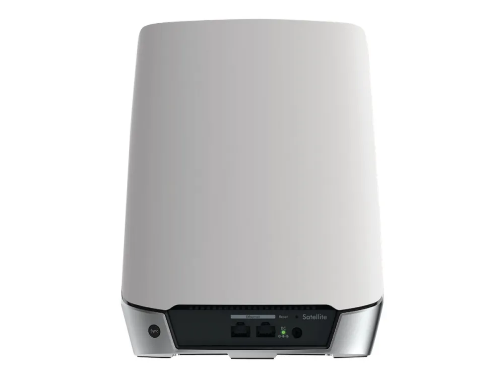 NETGEAR Orbi RBK753 - - Wi-Fi-system - (router, 2 extendere) - op til 5651 sq.ft - mesh - 1GbE - Wi-Fi 6 - Tri-Band