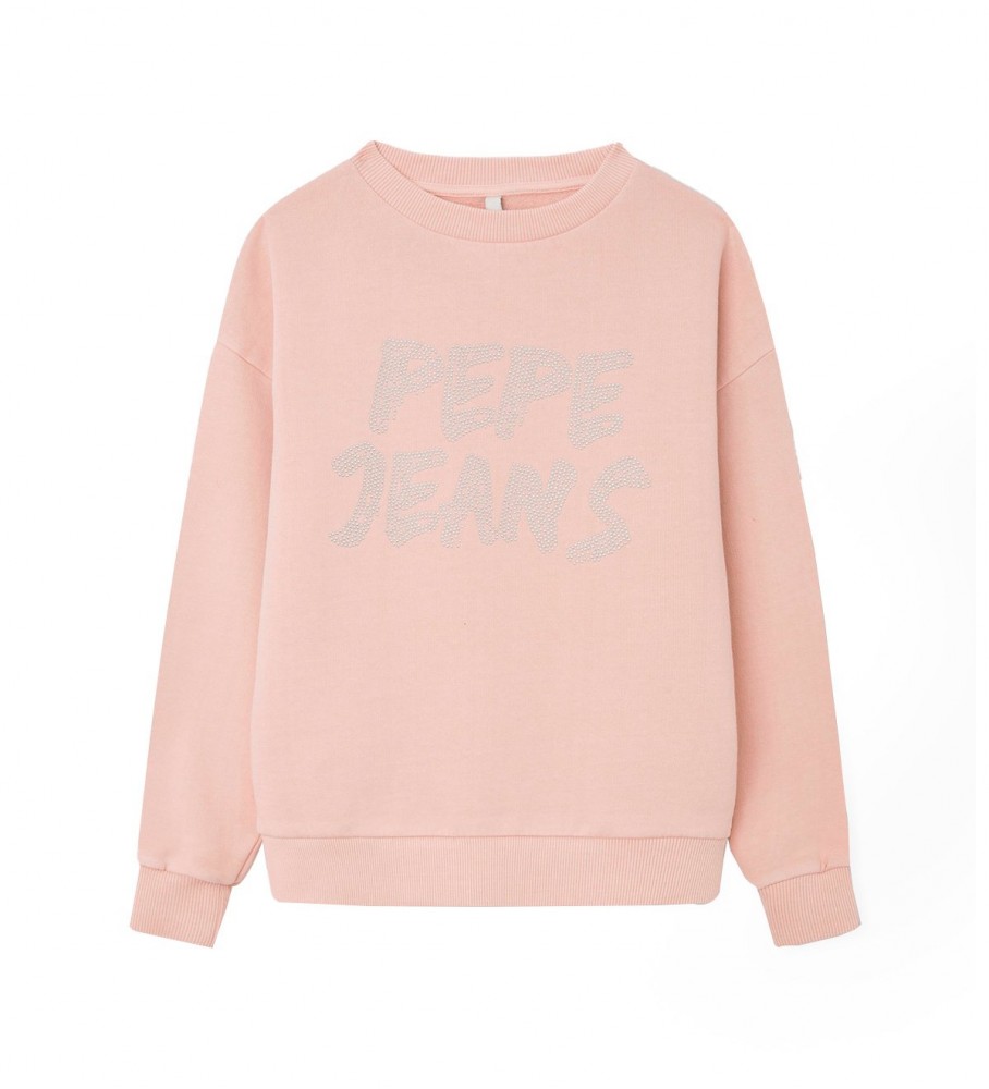 Moletom rosa Salome da Pepe Jeans