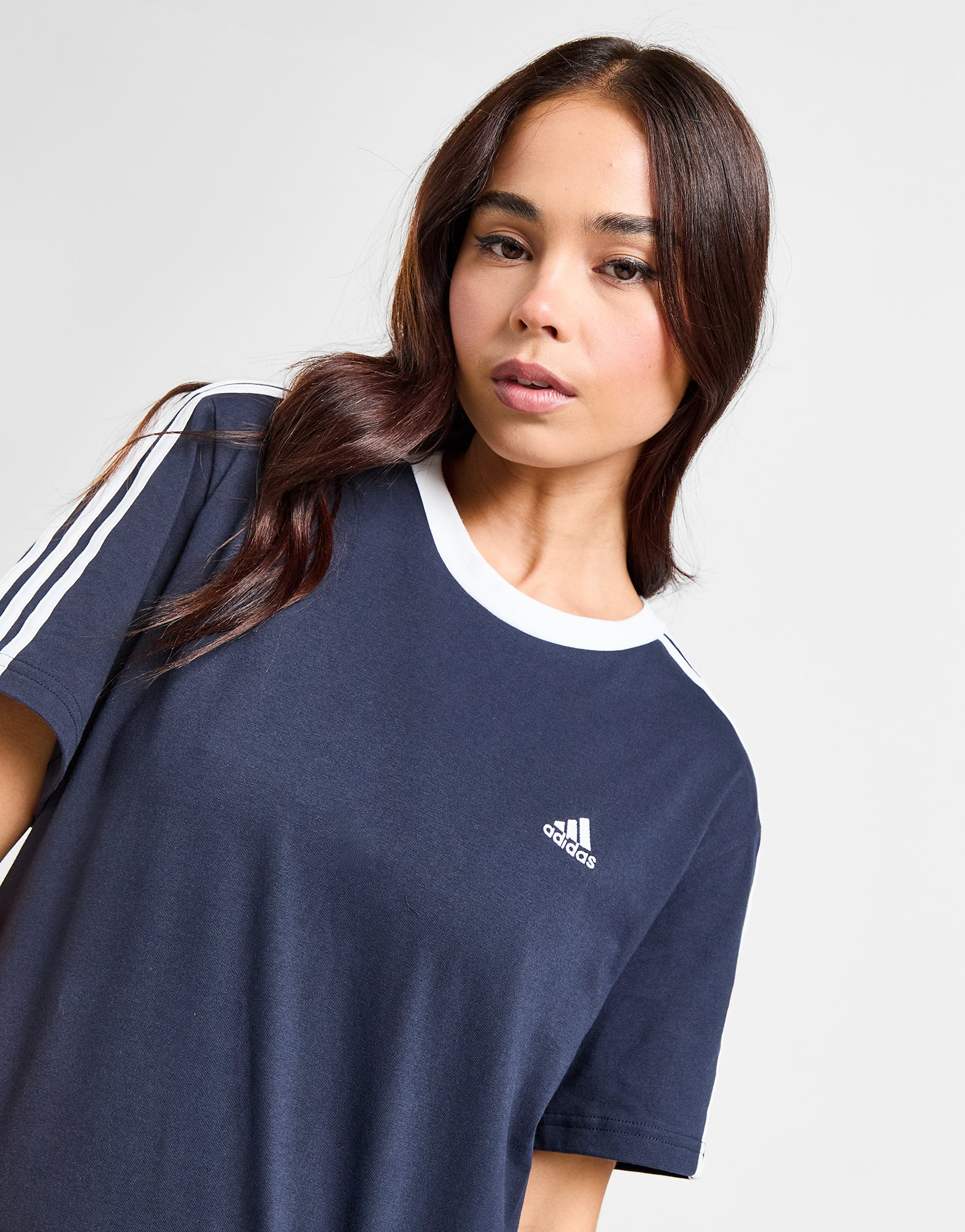 adidas T-shirt 3-Stripes Badge of Sport Femme
