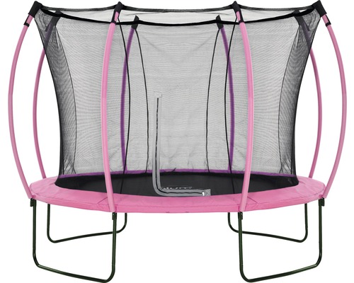 Plum trampoline met net, 305 cm, roze