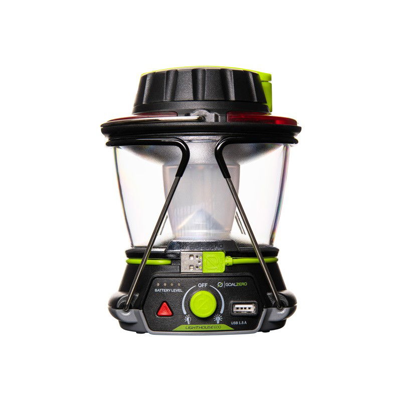 Goal Zero Lighthouse 600 teltlygte og powerbank - Spejder Sport