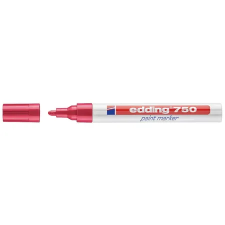 edding 750 Lackmarker, 2-4mm, rot
