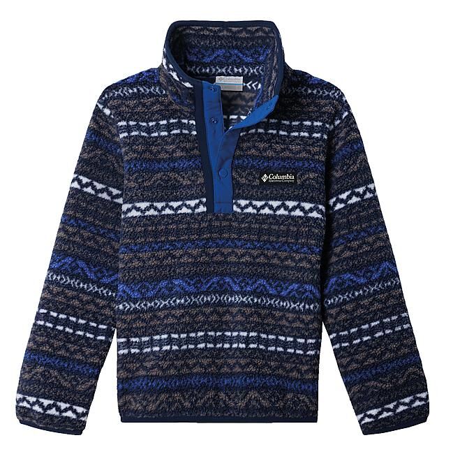 COLUMBIA - POLAIRE 1/2 ZIP HELVETIA II PRINTED HALF SNAP FLEE