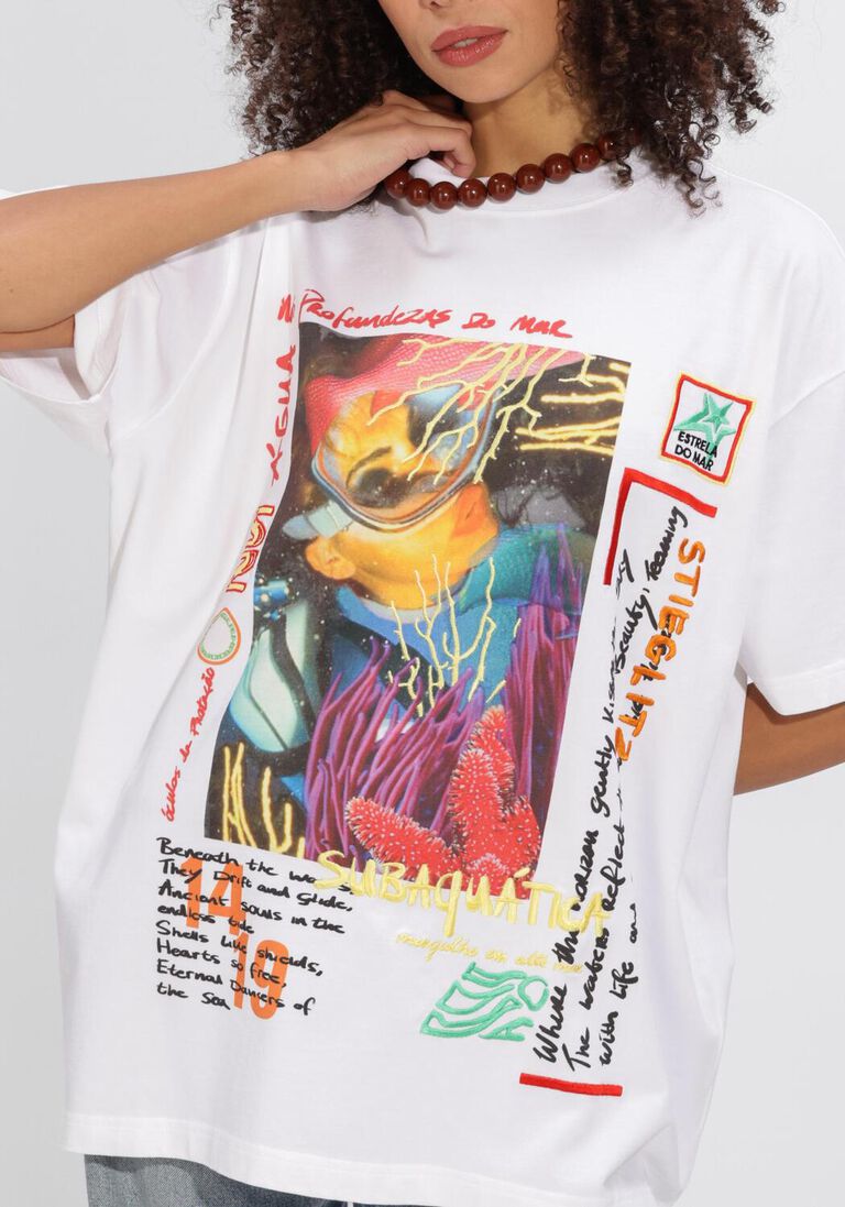 witte stieglitz tops & t-shirts erika oversized t shirt