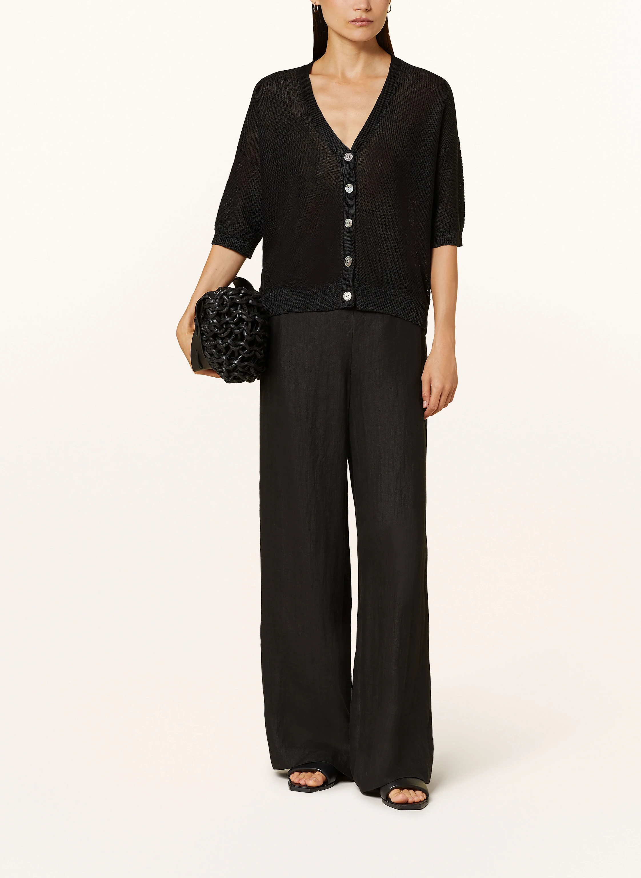 (THE MERCER) N.Y. Strickjacke aus Leinen