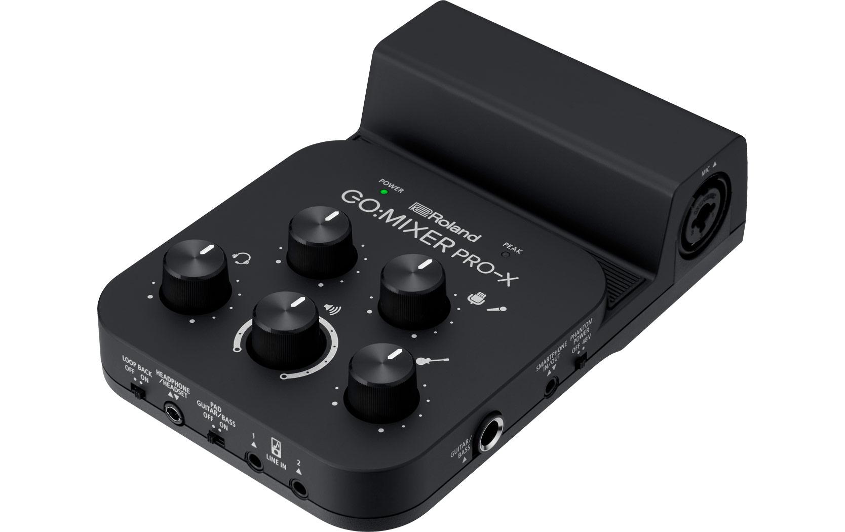 Mischpult GO:MIXER PRO-X<br>Kompakter Audio Mixer für Smartphones