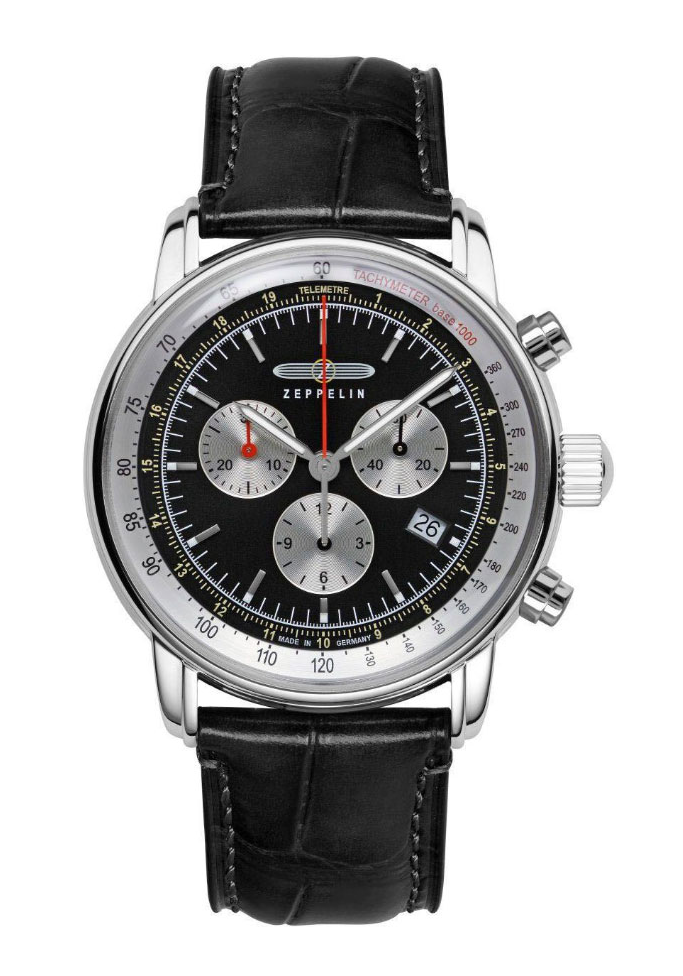 Zeppelin LZ 14 Marine Herrenchronograph Schwarz 8888-2