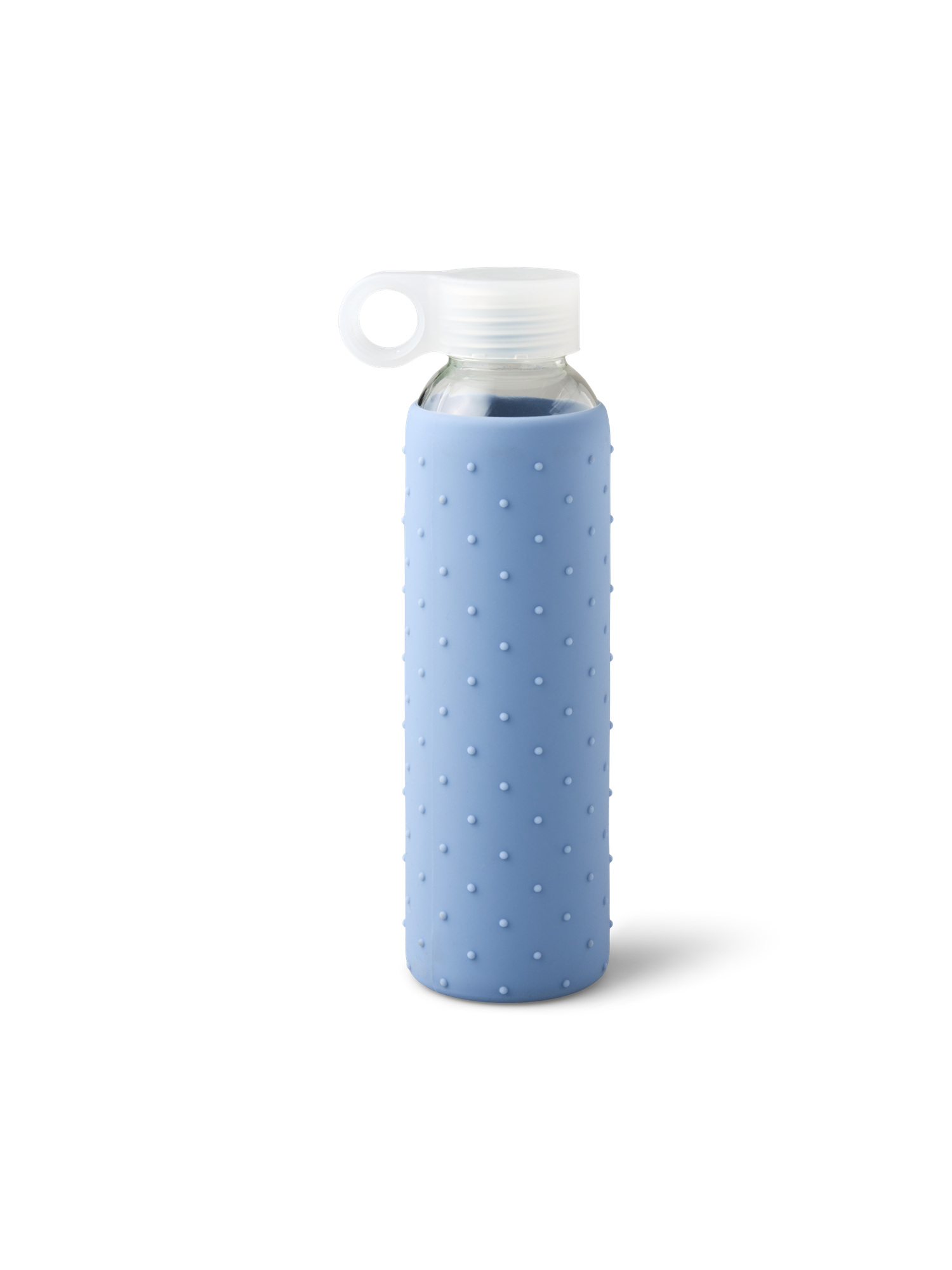 Drikkeflaske | Glas/silikone. 500 ml. | Thyme Green