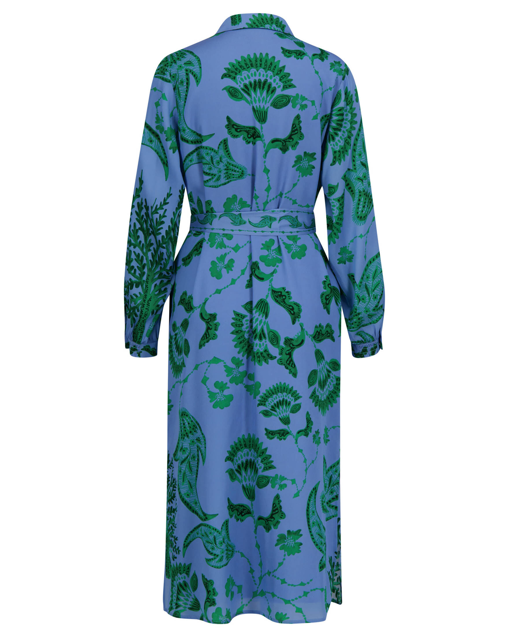 IVI Collection| Damen Seidenkleid CORAL FLOWER